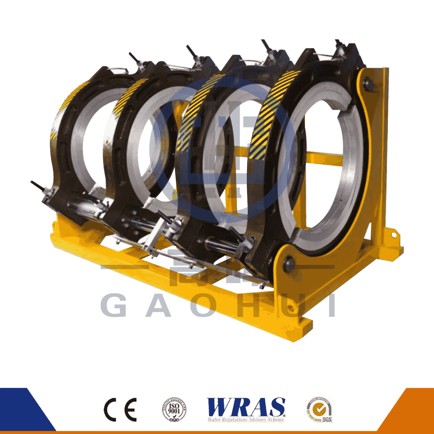 1000 hydraulisk halvautomatisk rörvärmefusionssvetsmaskin
